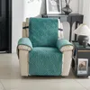 Chair Covers Winter Thicken Recliner Sofa Cover Dog Pet Kids Anti-Slip Plush Couch Cushion Armchair Slipcover 1 Seater