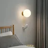 Modern Moon Astronaut Cartoon LED Wall Lamp Children's Room Aisle Light Bakgrund Creative Bedside Sconces Home Decor Lighting 231221