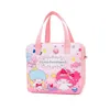 Handtassen Kawaii Melody Design Lunch Bags Heat Preservation Waterdichte draagtas voor student drop levering baby, kindermaterniteit accessor Dh7p0