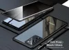 Antispy -gevallen antipeeping privacybescherming magnetische adsorptie gehard glazen kast voor Samsung Galaxy Note 20 Ultra S20 S21 NO2428518