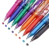 Raderbar penna 3 datorer eller påfyllning 3 st raderbar kulspetspenna med markör färg bläck 0,5 mm kula nibb vattenbaserad gel penna brevpapper gb21 ll
