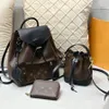 Designer Fashion woman Luxury Shoulder Bags Three-piece Totes Handbag Genuine Leather Classic pattern Design Super Large Capacity High Quality Gifts brand w462 101