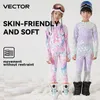 Vector Children S Ultra Soft Winter Base rapide Base de base de base Microfibre Fleep Thermal Souswear Long Johns Vêtements 231221