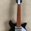 Novo produto ricken-backer 325 guitarra elétrica 3 peças de captador, fotos reais, guitarra preta frete grátis