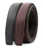 30 cm 31cm largeur ceinture en cuir hommes sans boucle ceintures pour hommes luxueux ceinture en cuir authentique Stap noir marron 110cm130cm CE3300 H10255802384