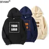 Aangepaste hoodies Zwarte sweatshirts Hoodie Eigen ontwerp Veelkleurig Aanpassen Heren Dames Y2k Top Streetwear Uw print sweatshirt 231220