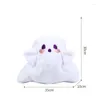 Sacs de rangement Ghost Little Doll Sac à dos Halloween Sac en peluche Mignon Girl Heart One Épaule Bandoulière Cadeau d'anniversaire d'une fille