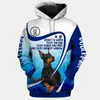 Hoodies masculinos chihuahua/husky/tzu cão/bernese mountain dog 3d impresso feminino para homem pullovers rua agasalho amor presente