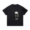 Paris Style Men Designer Tee Passport Print T Shirt Summer Street skateboard Kort ärm Tshirt 24SS 1221