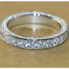 Pierścionki ślubne 925 Dam Fashion Love Pierścionki z biżuterią palcami srebrne zaręczyny Pierścienie dla kobiet Y0420232C