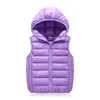 Gilet per bambini con cappuccio Capispalla per bambini Giubbotti per bambini Caldo cotone per neonati Gilet per ragazze per la primavera Autunno 314 anni 231220