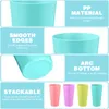 Wine Glasses Water Drinking Cup Plastic Cups Puzzle Reusable Tumblers Without Covers Child