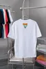 23SS Diseñador Carta Impreso T Shirts Tee Sudadera Moda High Street Mangas cortas Verano Casual Camiseta Transpirable Hombres Mujeres Cuello redondo Tees Vestidos para Wo 12-100