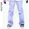 Vector Brand Winter Ski Pants Women Outdoor Högkvalitativ vindtät vattentät varma snöbyxor snowboard 231221