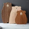 Tavolino grattugiata tavola di legno di legno piatto a forma di blocco a forma di vassoio nera taglio in noce arredamento accessori da cucina