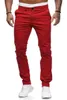 Automne hommes pantalons coton décontracté Stretch mâle pantalon longue droite haute qualité pantalon couleur unie randonnée en plein air 231220