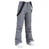 Hommes femmes pantalon de ski au vent imperméable hiver épaissis épaissoir la neige extérieure du snowboard hremptable pantalon unisexe 231221