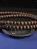 Bracelet de perles en bois naturel pour hommes, brin 108, prière bouddhiste, 9mm, Liudao, vente en gros