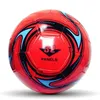 Ballon de Football professionnel TPU taille 3 4 5 rouge vert but équipe Match balles d'entraînement Machine à coudre 231220