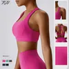 Conjuntos ativos Nude Feeling Yoga Sport Define Summer Fitness Sportwear Mulheres Treino Sólido Sexy Cross Back Sport Bra Gym Shorts Workout ClothesL231221