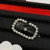 Pinces à cheveux rétro en perles pour femmes, Barrettes simples à la mode, bijoux avec boîte