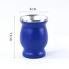 Vattenflaskor 304 rostfritt stål stor kapacitet isolerad kopp dubbelskikt kaffe dricka säkert värmebeständig lätt att bära