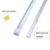 LED -rör V -format Integrerat ljus 4ft 5ft 6ft 8ft BB -lampor T8 72W 120W DUBBEL SIDER BBS SHOP COOLER DOOR