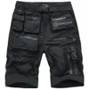 2022 Summer Tactical Bomber Men Fashion Functional Multi Pockets Shorts Techwear Hip Hop Streetwear Short Pants WB739