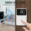 Doorbells Two-way Intercom Video Doorbell (rechargeable Model) Apartment Security Cam Visible Camera Wireless Abs