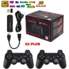 Players X2 Plus Gamestick 3D Retro Video Game Console 2.4G Wireless Controllers HD 4.3 System 41000 Games 40 Emulators for SEGA/PSP/PS1 64