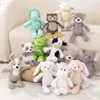 High Quality Soft Long legs Bunny Teddy Bear Dog Elephant Unicorn Stuffed Cartoon Animals Baby Appease toy doll for Children 231220