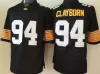 Personalizado NCAA Iowa Hawkeyes College Football Jerseys 46 George Kittle 94 Adrian Clayborn 12 Ricky Stanzi 16 C.J Beathard 14 Desmond King Preto