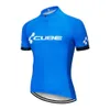 2021 CUBE team Mens 100% Polyester Cycling jersey Summer Quick-Dry Short Sleeves MTB Bike shirt Outdoor Sportswear Roupa Ciclismo 304C