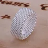 Klusterringar 925 Sterling Silver Hollow Ring for Woman Fashion Charm Wedding Engagement Smycken