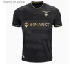 Fans bovenaan T -stukken 2023 Lazio Immobile Soccer Jerseys Maglie 23 24 Immobile Luis Bastos Badelj Sergej Lucas Jcorrea Zaccagni Marusic Men Kids Kit voetbalshirt 10e Anni