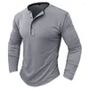 Men's Casual Shirts 2023 Autumn And Winter Large Long Sleeve T-shirt European American Top