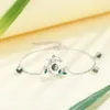 Charmarmband Fashion Silver Color Ins Style Forest Vine For Women Birthday Present Jewelry Accessories S440