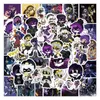 55 stks moord drones stickers cartoon anime graffiti sticker voor autoricefiet bagage laptop skateboard motor watertjes snowboard wandstickers kinderen geschenken 2 groepen 2 groepen