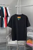 23SS Tasarımcı Mektup Baskı Tişörtleri Tee Sweatshirt Moda Yüksek Sokak Kısa Kollu Yaz Günlük Tişört Nefes Alabilir Erkekler Kadın Mürettebat Boyun Tees Elbiseleri Wo 12-100