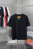 23SS Diseñador Carta Impreso T Shirts Tee Sudadera Moda High Street Mangas cortas Verano Casual Camiseta Transpirable Hombres Mujeres Cuello redondo Tees Vestidos para Wo 12-100