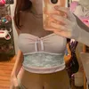 Women's Tanks Sweetheart Lace Bow Patchwork Sexy Short Bustier 2024 Spring Summer Crop Top Tank Y2k Strapless Coquette Corset Tops Pink