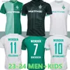 Fans Tops Tees 2023 2024 Werder Bremen SPECIAL SOCCER JERSEY Marvin Ducksch Leonardo Bittencourt BLACK GREEN 23 24 FRIEDL PIEPER FOOTBALL SHIRTS TOP THAILAND QUALIT