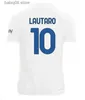 Fans toppar Tees 23 24 Lukaku Soccer Jerseys Barella Correa Inters Giroud Ibrahimovic Lautaro S Theo Brahim Football Shirt 2023 2024 uniformer män barn