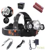 3T6 8000LM RJ-3001 3x T6 LED Headlight HeadLamp Rechargeable Flashlight Torch +Battery/Charger/USB Cable4659025