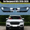 Couvercle de phare de voiture pour Borgward BX5 2016-2020.