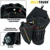 Melotough Drill Holster Impact Driver Tool Bags Pouch With Bit Pouch Heavy Duty for Belt 231220