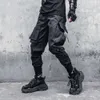 Studio Assassin Beam Foot Trousers Funktion av manliga stora väskbyxor Lossa overaller