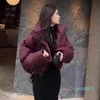 chaqueta para mujer chaqueta de diseñador abrigo de piel para mujer chaqueta hinchada de manga larga de diseñador