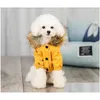 Vestuário para cães 2021 roupas de cachorro quente jaqueta de inverno roupas para cães pequenos médios casaco pet vestuário chihuahua drop entrega home jardim pe dh1ms