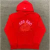 Spider Hoodies Designer Mens Pullover Red SP5DER Young Thug 555555 Angel Men Women Hohloided We Wholesale 2 sztuki 10% DICO 226312